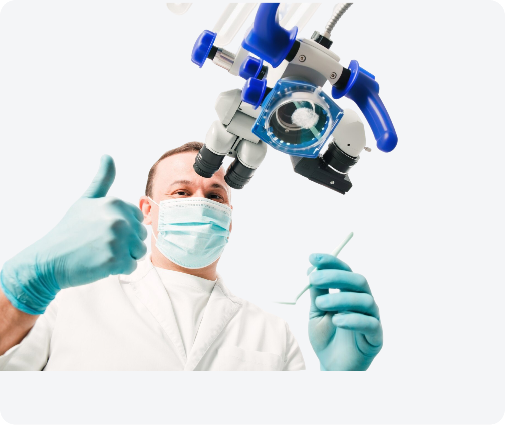 Лечение зубов под микроскопом