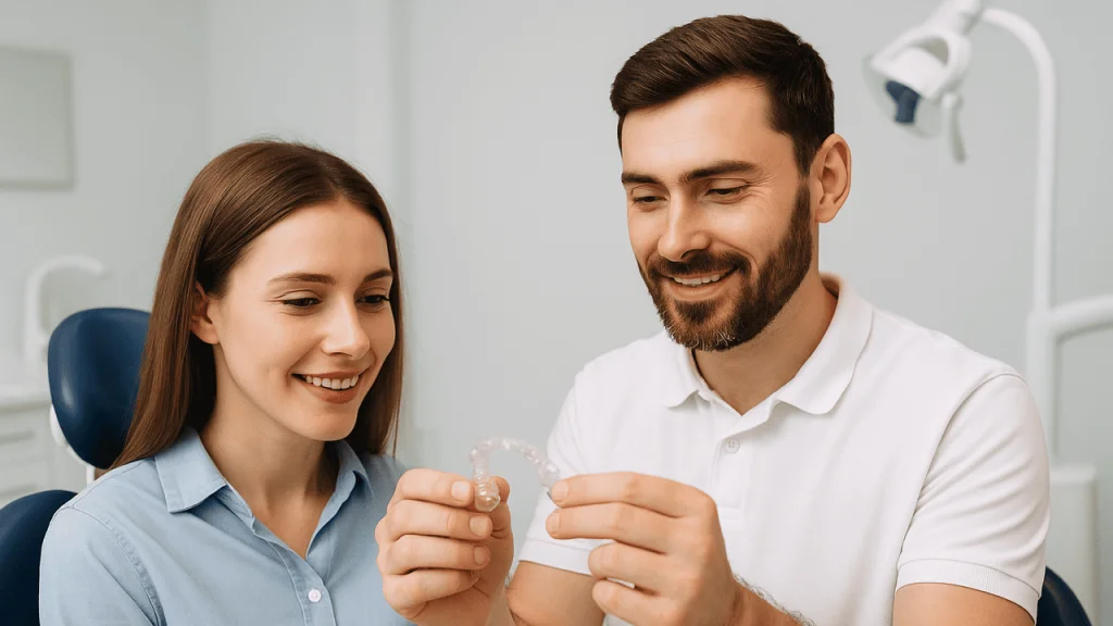 Как выровнять зубы без брекетов?